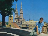 Strossmayerovo šetalište oko 1970. godine. Ivica Šerfezi